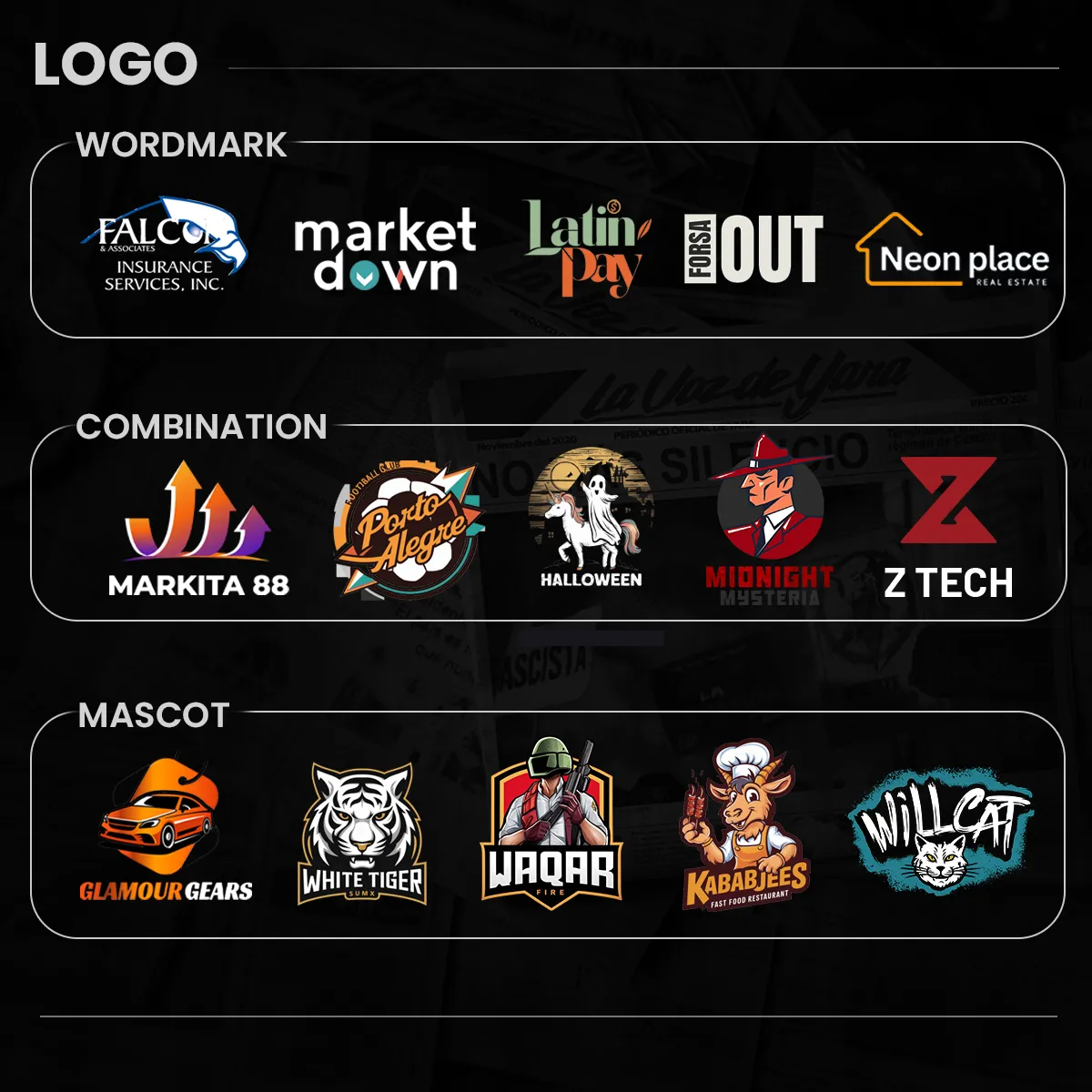 Unique & Professional Social Media Logo Design