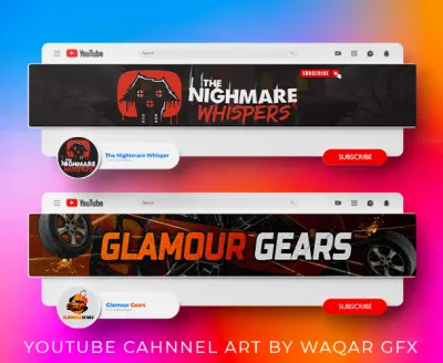 Eye-Catching YouTube Cover Art & Facebook Cover Design